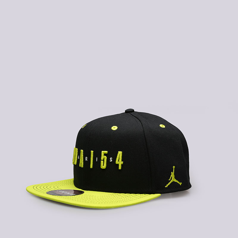  черная кепка Jordan Quai 54 Snapback Adjustable Hat AV8355-010 - цена, описание, фото 2